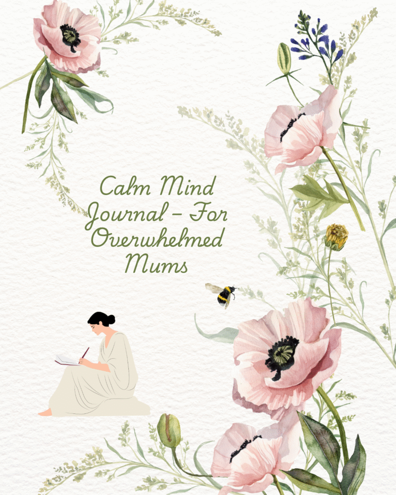 Printable Calm Mind Journal for Mums | 13 Reflective Thinking Prompts
